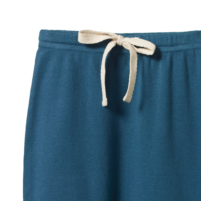 Nature Baby Cotton Drawstring Pants - Teal