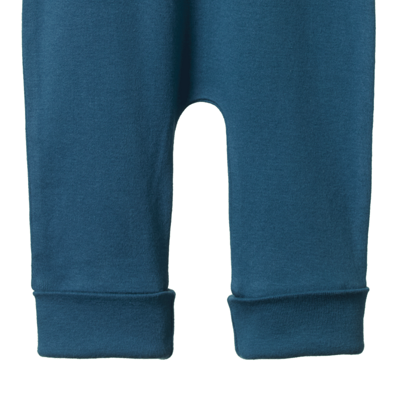 Nature Baby Cotton Drawstring Pants - Teal