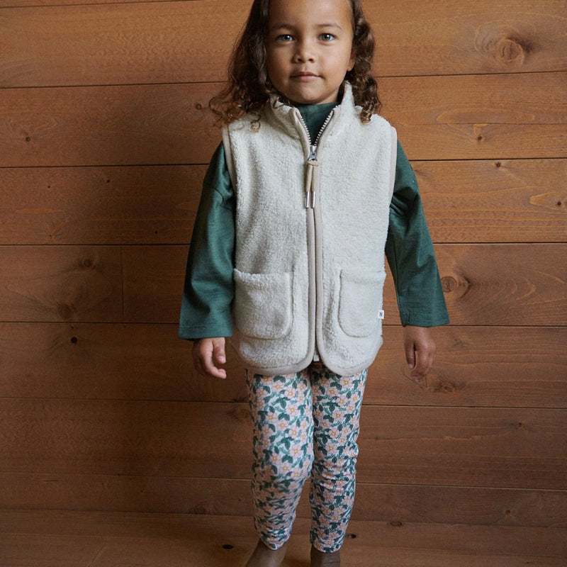 Nature Baby Organic Cotton Leggings - Garland Print