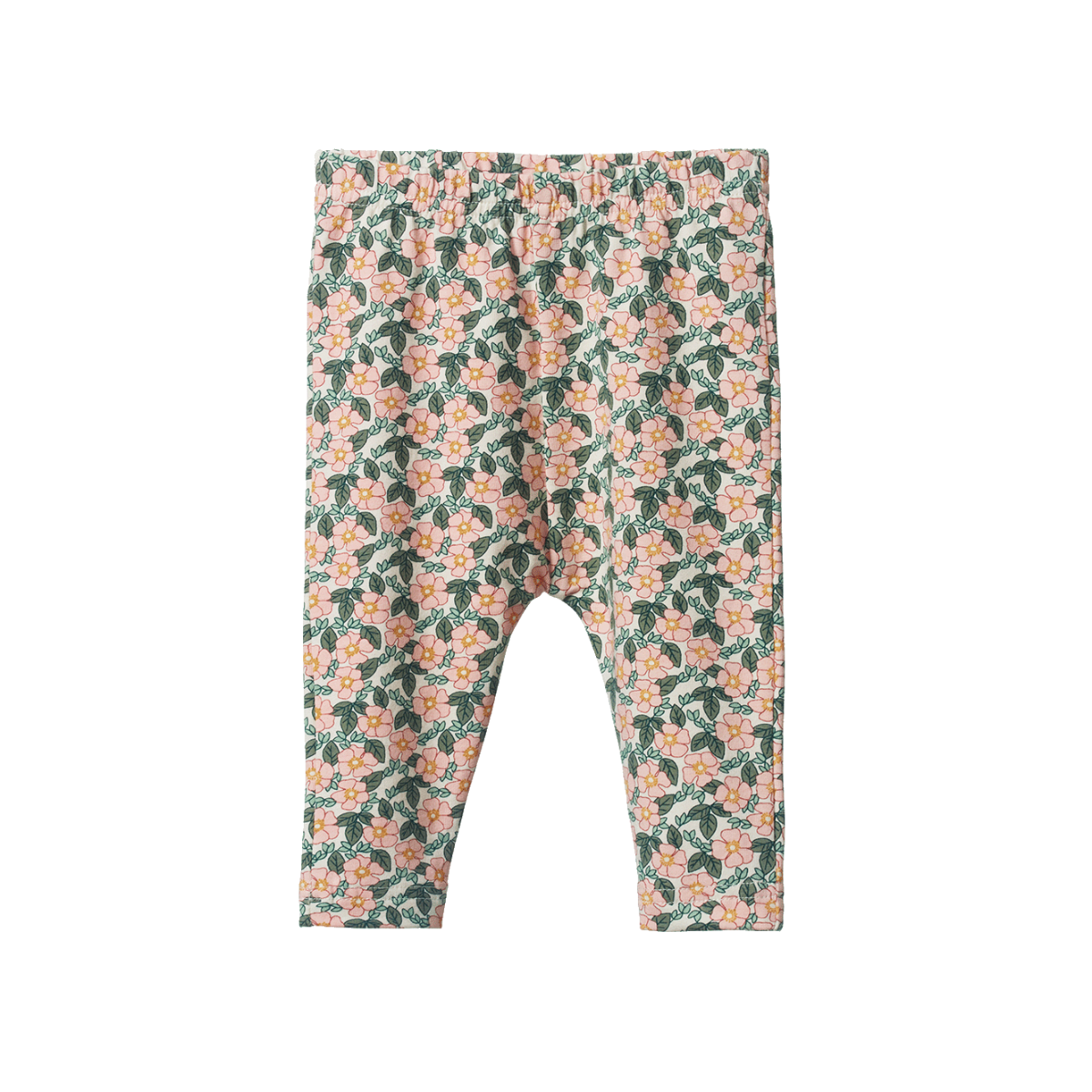 Nature Baby Organic Cotton Leggings - Garland Print