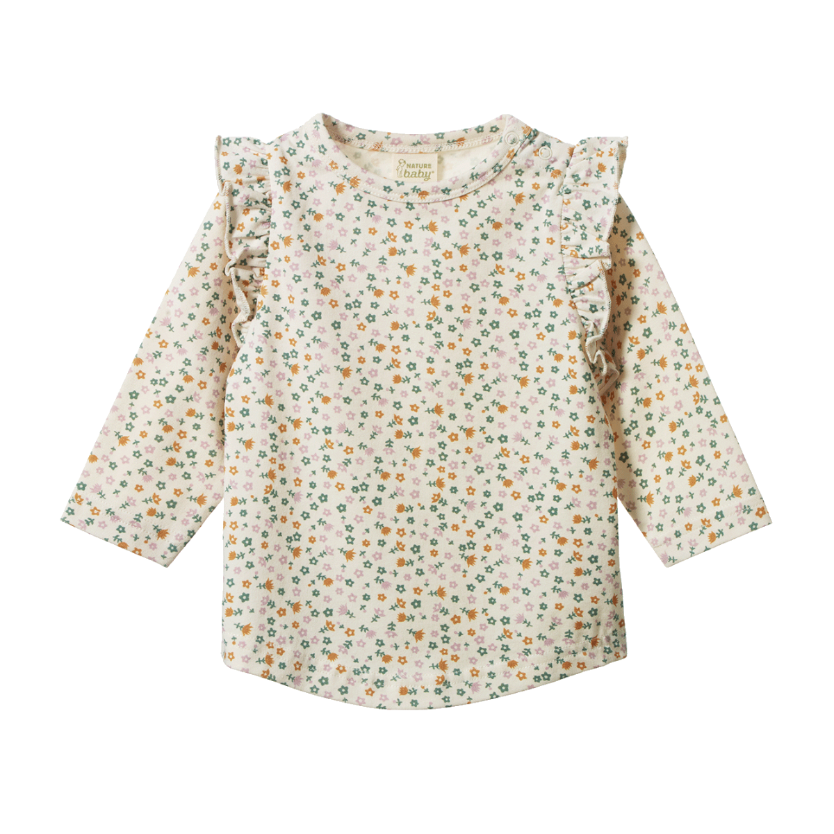 Nature Baby Iris Tee - Pollyanna Print