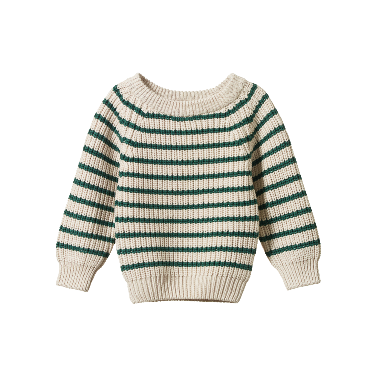 Nature Baby Billy Jumper - Pine Sailor Stripe
