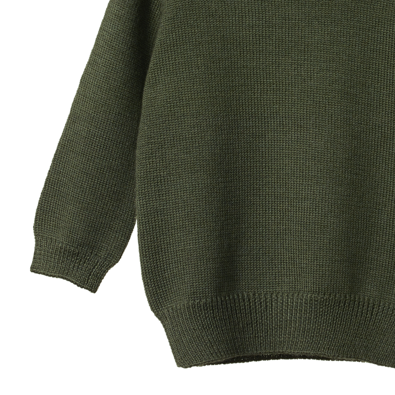 Nature Baby Merino Knit Pullover - Thyme
