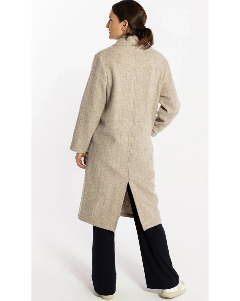 Atér Original Wool Coat - Wheat