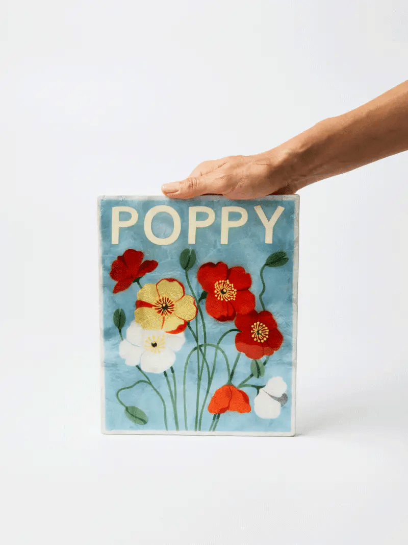 Jones & Co Market Wall Art Poppy