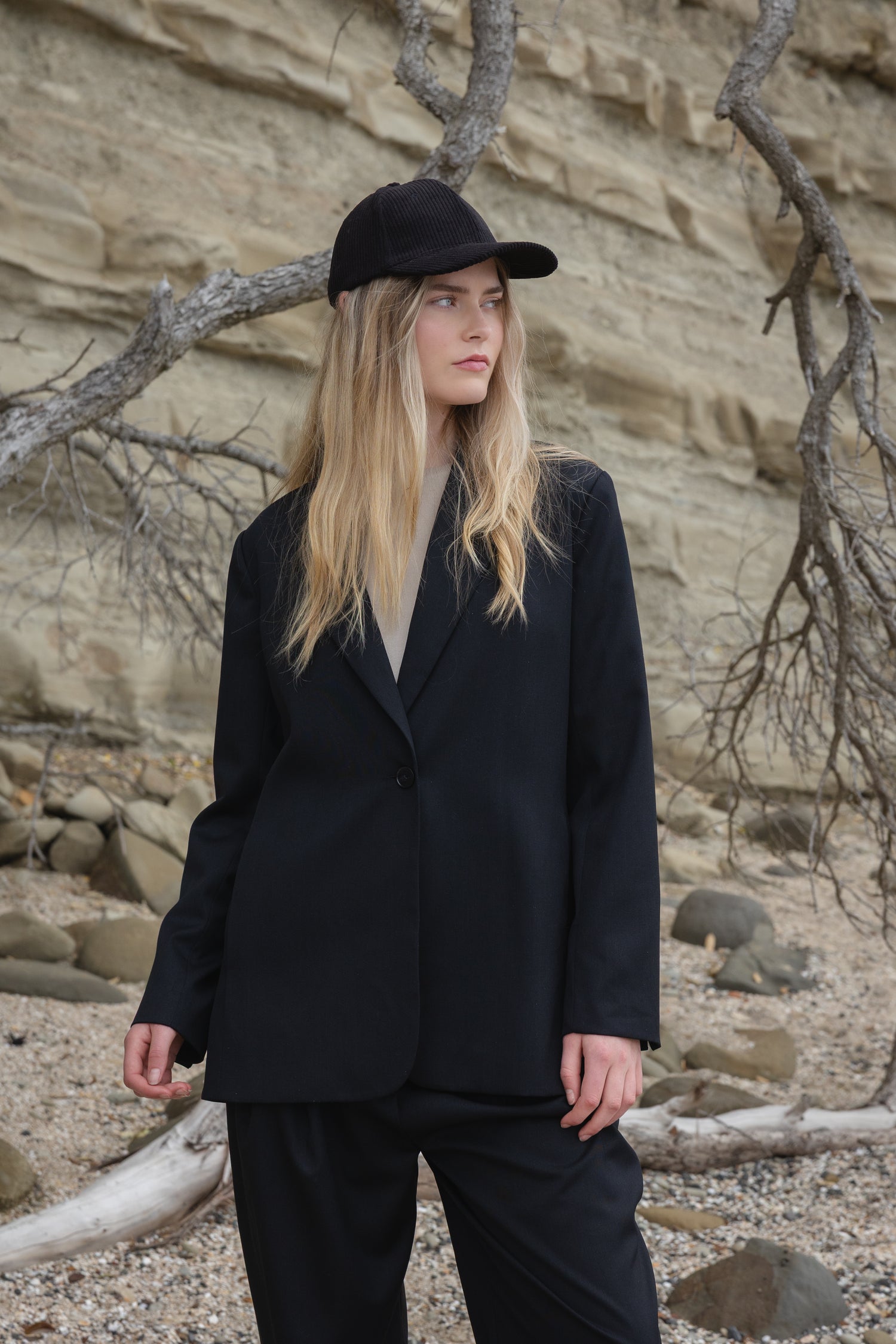 Sophie So Smart Blazer - Black