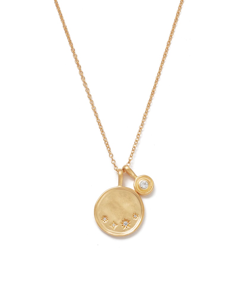 Kirstin Ash Solstice Necklace 18k Gold