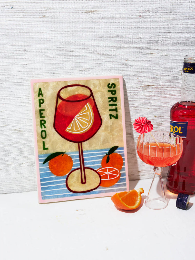 Jones & Co Happy Hour Aperol Spritz Tile