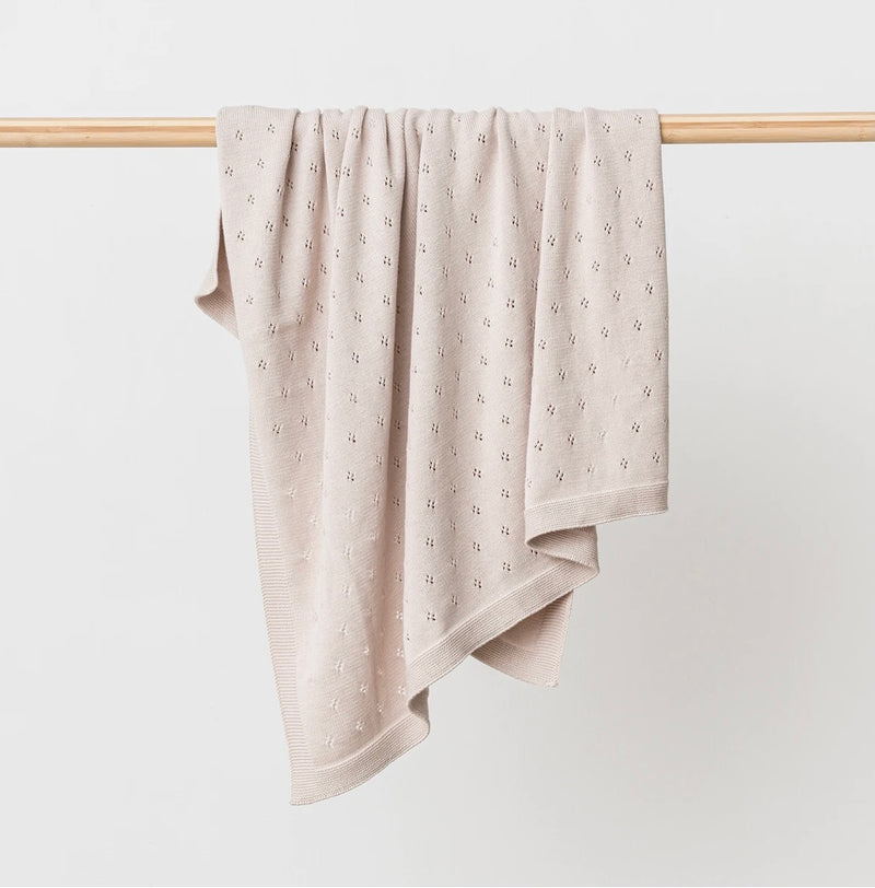 Over the Dandelions Marley Organic Blanket